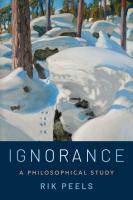 Ignorance: A Philosophical Study
 9780197654514, 0197654517