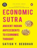 IIMA - Economic Sutra: Ancient Indian Antecedents to Economic Thought
 067009286X