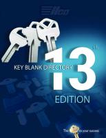 Ilco Key Blank Directory [13 ed.]