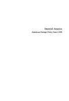 Imperial America: American Foreign Policy Since 1898
 0155408968, 9780155408968