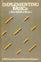 Implementing BASICs: How BASICs Work [Hardcover ed.]
 0835930459, 9780835930451