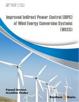 Improved Indirect Power Control (IDPC) of Wind Energy Conversion Systems (WECS) [1 ed.]
 9789811412677, 9789811412660