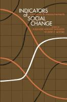 Indicators of Social Change: Concepts and Measurements
 0871547716, 9780871547712