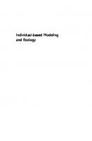 Individual-based Modeling and Ecology [Course Book ed.]
 9781400850624