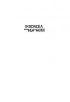 Indonesia in the New World: Globalisation, Nationalism and Sovereignty
 9789814818230
