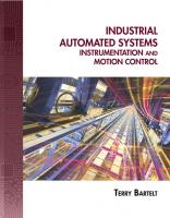 Industrial Automated Systems: Instrumentation and Motion Control [1 ed.]
 1435488881, 9781435488885