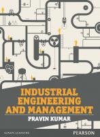 Industrial Engineering And Management
 9789332543560, 9789332559011, 1891891901, 9332543569