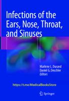 Infections of the ears, nose, throat, and sinuses
 9783319748351, 3319748351
