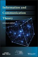 Information and Communication Theory
 1119433789, 9781119433781