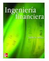 Ingeniería Financiera (Spanish Edition) [1 ed.]
 9701066294, 9789701066294