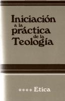Iniciacion En La Practica De La Teologia