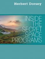 Inside the Secret Space Programs
 1478783478, 9781478783473