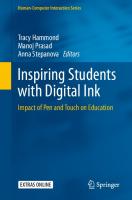 Inspiring Students with Digital Ink: Impact of Pen and Touch on Education [1st ed. 2019]
 978-3-030-17397-5, 978-3-030-17398-2