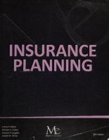 Insurance Planning [7th edition]
 9781946711311