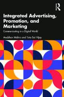 Integrated Advertising, Promotion, and Marketing: Communicating in a Digital World [1 ed.]
 1032504072, 9781032504070