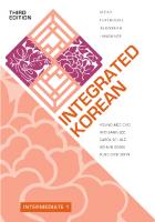 Integrated Korean: Intermediate 1, Third Edition (KLEAR Textbooks in Korean Language) [3 ed.]
 0824886771, 9780824886776