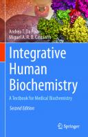 Integrative Human Biochemistry: A Textbook for Medical Biochemistry [2nd Edition]
 9783030487393, 3030487393, 9783030487409