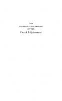Intellectual Origins of the French Enlightenment
 9781400873012