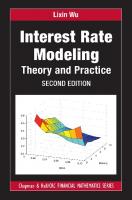 Interest rate modeling: theory and practice [Second edition]
 9780815378914, 0815378912, 9781351227421