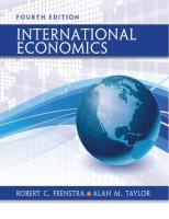 International Economics
 1429278420, 9781429278423