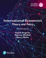 International Economics: Theory & Policy
 9780134519579, 1292214872, 9781292214870, 2432743113, 0134519574