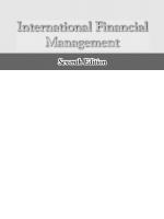 International Financial Management [7 ed.]
 9339205367, 9789339205362