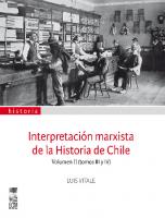 Interpretación marxista de la historia de Chile Vol II [2]