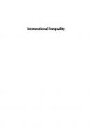 Intersectional Inequality: Race, Class, Test Scores, and Poverty
 9780226414546