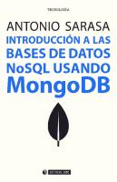 Introducción a las bases de datos NoSQL usando MongoDB
 9788491162506
