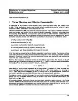 Introduction to Analysis of Algorithms Lecture Notes (Cornell CS4820)