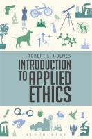 Introduction to Applied Ethics
 1350029807, 9781350029804