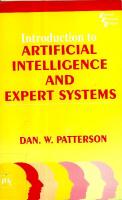 Introduction to Artificial Intelligence and Expert Systems
 0134771001, 9780134771007