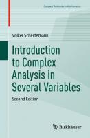 Introduction to Complex Analysis in Several Variables [2 ed.]
 9783031264276, 9783031264283