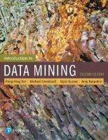 Introduction to Data Mining [2 ed.]
 2017048641, 9780133128901, 0133128903