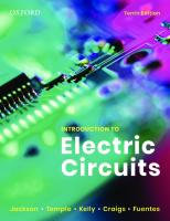 Introduction to Electric Circuits 10th Edition [10 ed.]
 019903141X, 9780199031412