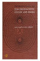 Introduction to Electromagnetic Fields and Waves [1 ed.]