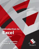 Introduction to Excel [4th ed]
 9780136081654, 0136081657