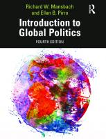 Introduction to Global Politics [4 ed.]
 1032020490, 9781032020495