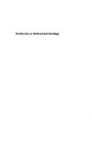 Introduction to Mathematical Sociology
 9781400842452