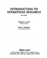 Introduction to Operations Research [9 ed.]
 0073376299, 9780073376295