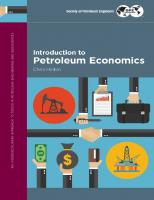 Introduction to Petroleum Economics
 9781613994931