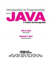 Introduction to Programming with Java: A Problem Solving Approach [Para Eua ed.]
 0073047023, 9780073047027