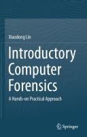 Introductory Computer Forensics: A Hands-on Practical Approach
 3030005801, 9783030005801