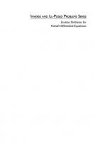 Inverse Problems for Partial Differential Equations (Inverse & ill-posed problems series)
 9067643580, 9789067643580