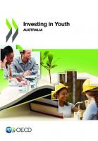 Investing in Youth Investing in Youth: Australia
 9264257489, 9789264257481