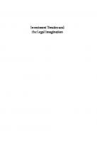 Investment Treaties and the Legal Imagination: How Foreign Investors Play By Their Own Rules
 0198862148, 9780198862147