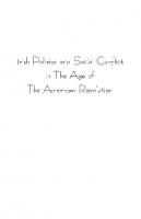 Irish Politics and Social Conflict in the Age of the American Revolution
 9780812200973