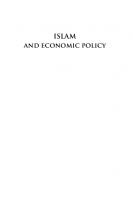Islam and Economic Policy: An Introduction
 9780748683895