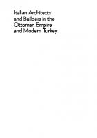 Italian Architects and Builders in the Ottoman Empire and Modern Turkey : Design Across Borders [1 ed.]
 9781527527232