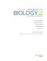 Jacaranda Nature of Biology 2: VCE Units 3 & 4 [6 ed.]
 9780730371267, 0730371263